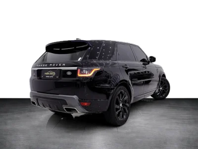 2019 Land Rover Range Rover Sport HSE 6 Cylinders Petrol Engine Black Beige SUV GCC Specs