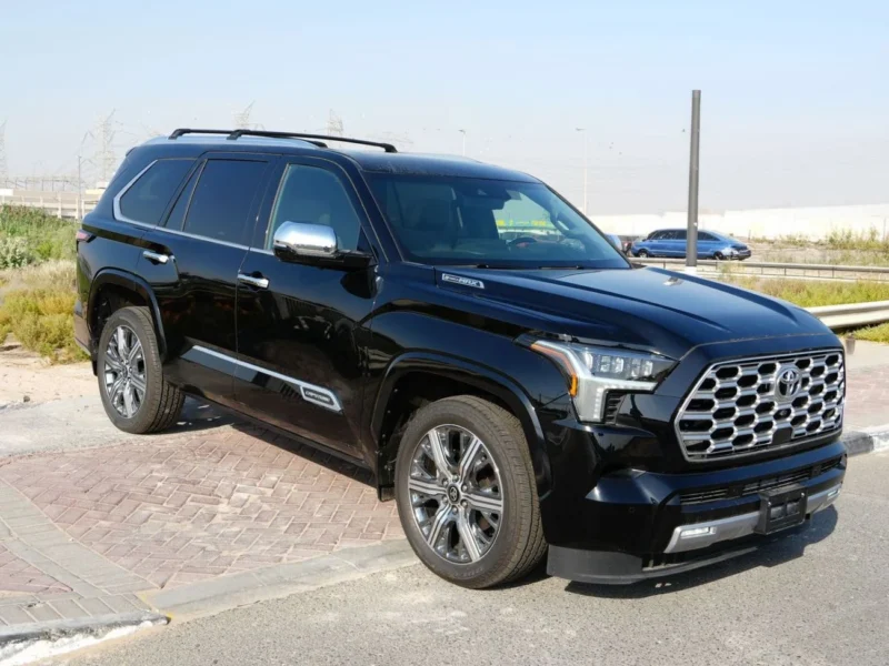2026 TOYOTA SEQUOIA CAPSTONE 3.5 Litres V6 Petrol Engine FORCE MAX Black Grey SUV