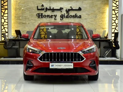 2023 JAC J7 Luxury 1.5L Turbocharged 4 Cylinders Petrol Engine Red Brown Sedan GCC Specs
