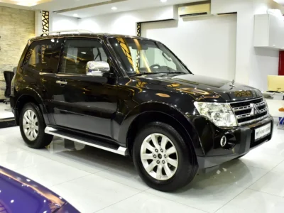 2009 Mitsubishi Pajero GLS 3.5 Litres 6 Cylinders Petrol Engine Black Crossover GCC Specs