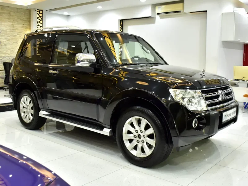 2009 Mitsubishi Pajero GLS 3.5 Litres 6 Cylinders Petrol Engine Black Crossover GCC Specs