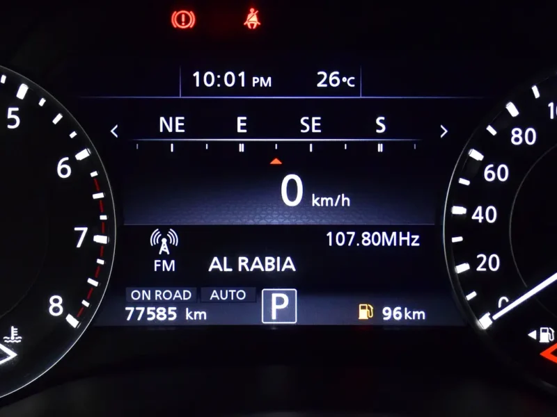 2023 Nissan Patrol SE Titanium 4.0 Litres 8 Cylinders Petrol Engine Black Red SUV GCC Specs
