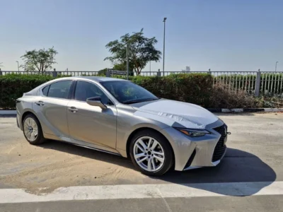 2025 LEXUS IS300 2.0 Litres 4 Cylinders Petrol Engine Grey Red Sedan GCC Specs