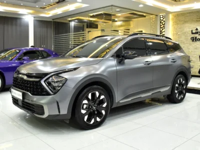 2025 Kia Sportage 2.0-Liter 4 Cylinders Petrol Engine Grey Red SUV GCC Specs Automatic