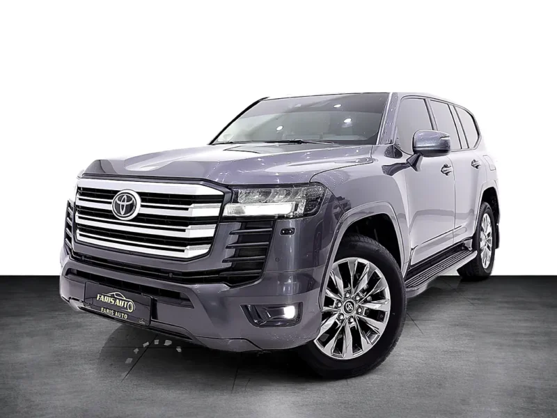 2022 Toyota Land Cruiser GXR V6 TWIN TURBO Petrol Engine Grey Beige SUV GCC Specs