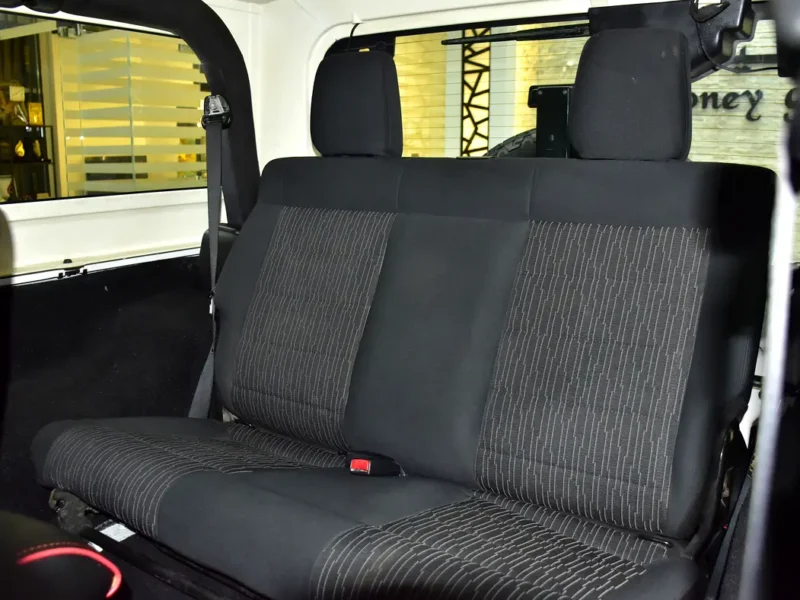 2012 Jeep Wrangler Sport 3.6 Litres 6 Cylinders Petrol Engine White Black Crossover GCC Specs
