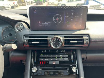 2025 LEXUS IS300 2.0 Litres 4 Cylinders Petrol Engine White Red Sedan GCC Specs