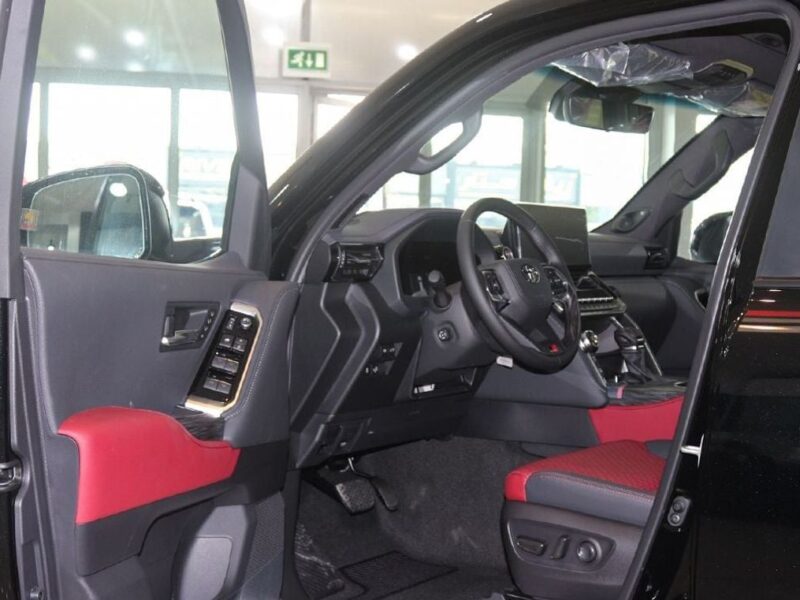 2026 Toyota Land Cruiser GR-Sport 3.3L Turbo Diesel 6 Cylinders Engine Black Red SUV GCC Specs