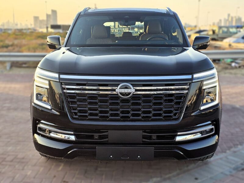 2026 Nissan Patrol LE PLATINUM CITY 3.5 Litres Twin Turbo V6 Petrol Engine Black Tan SUV