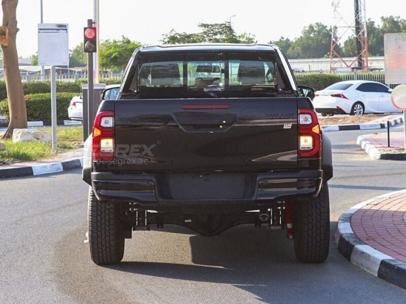 2026 Toyota Hilux DC GR-Sport 4.0 Litres 4 Cylinders Petrol Engine Black Pickup Truck GCC