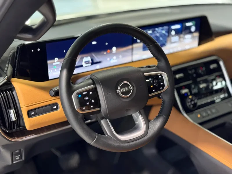 2025 Nissan Patrol SE Titanium 4.0 Liters 6 Cylinders Petrol Engine White Tan SUV GCC Specs