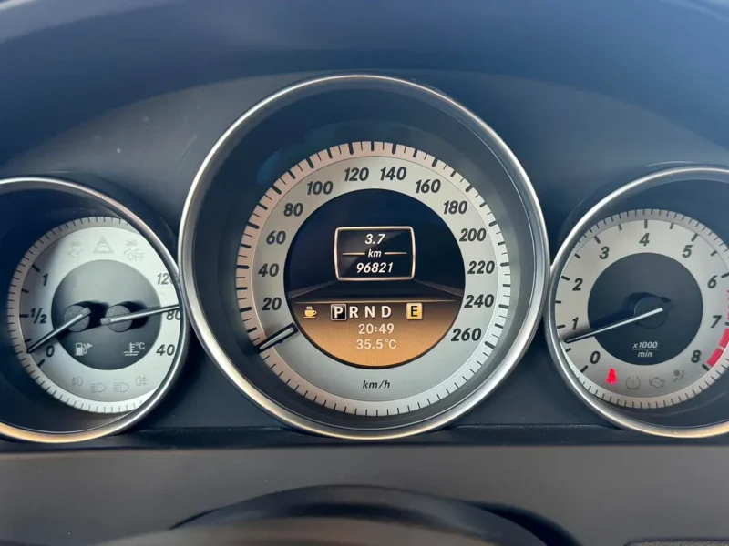 2012 Mercedes-Benz C-Class C350 3.5-liter Naturally Aspirated V6 Engine White Black Sedan