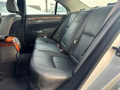 2007 Mercedes-Benz S-Class S 350 3.5 Litres 6 Cylinders Petrol Engine Silver Black Sedan