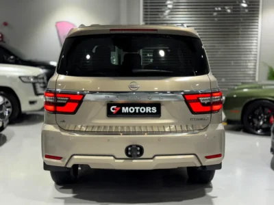 2023 Nissan Patrol SE Titanium 4.0 Liters 6 Cylinders Petrol Engine Gold Brown SUV GCC Specs