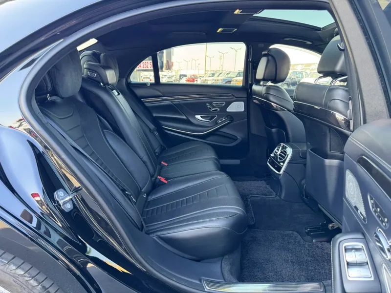 2019 Mercedes-Benz S-Class S 450 L 4MATIC 6 Cylinders Engine Black Sedan LWB Auction Grade 4.5/B