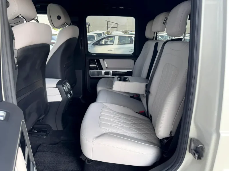 2021 Mercedes-Benz G-Class G 63 AMG 8 Cylinders Petrol Engine White SUV Neat and Clean Car