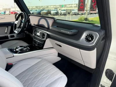 2021 Mercedes-Benz G-Class G 63 AMG 8 Cylinders Petrol Engine White SUV Neat and Clean Car