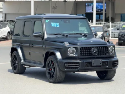 2022 Mercedes-Benz G-Class G 63 AMG 8 Cylinders Petrol Engine Black SUV AUCTION GRADE 4/B