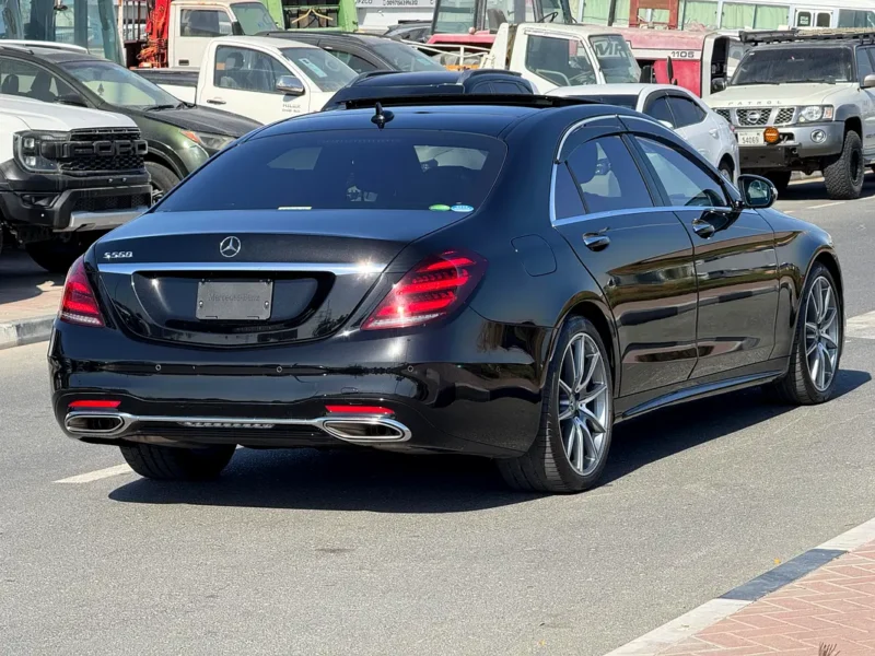 2019 Mercedes-Benz S-Class S 450 L 4MATIC 6 Cylinders Engine Black Sedan LWB Auction Grade 4.5/B