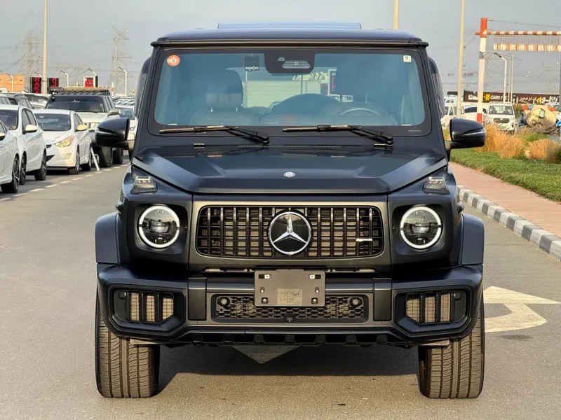 2025 Mercedes-Benz G-Class G 63 AMG 8 Cylinders Engine Black SUV Double Night PKG A22 Suspension