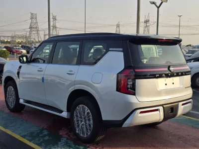 2026 Nissan Patrol Platinum SE 3.8L 6 Cylinders Petrol Engine White Red SUV GCC Specs