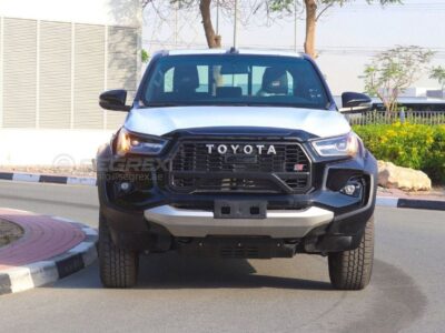 2026 Toyota Hilux DC GR-Sport 4.0 Litres 4 Cylinders Petrol Engine Black Pickup Truck GCC