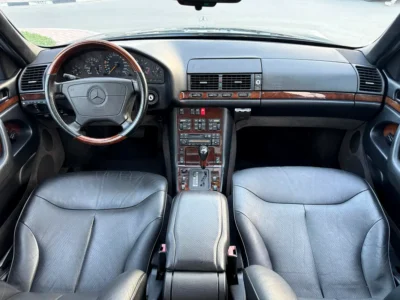1993 Mercedes-Benz SEL-Class 500 SEL 8 Cylinders Petrol Engine Black Sedan Clean Title