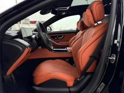 2026 Mercedes-Benz S-Class S 450 3.0-liter 6-cylinder Petrol Engine Black Brown Sedan GCC