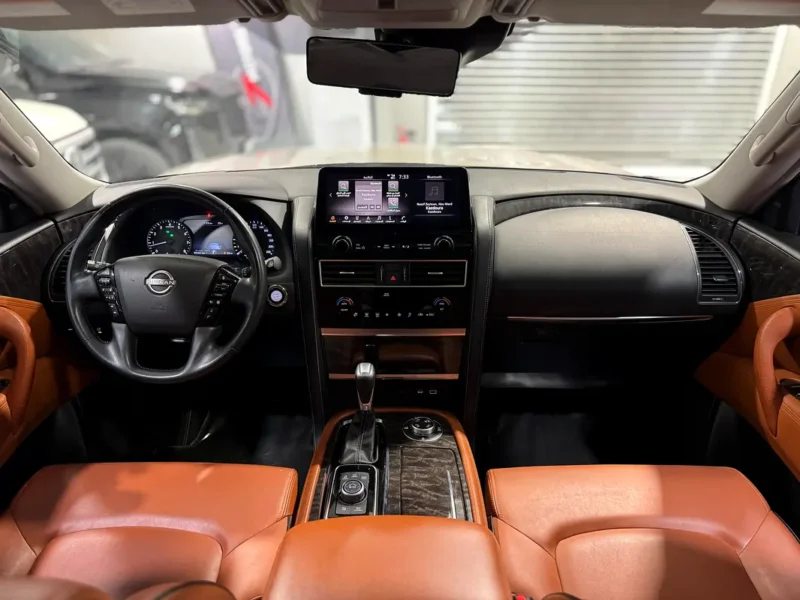 2023 Nissan Patrol SE Titanium 4.0 Liters 6 Cylinders Petrol Engine Gold Brown SUV GCC Specs