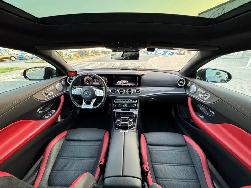 2020 Mercedes-Benz E-Class E53 AMG 6 Cylinders Petrol Engine Black Red Coupe 4.5 Auction Grade