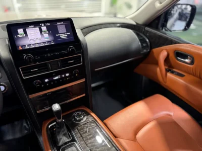 2023 Nissan Patrol SE Titanium 4.0 Liters 6 Cylinders Petrol Engine Gold Brown SUV GCC Specs