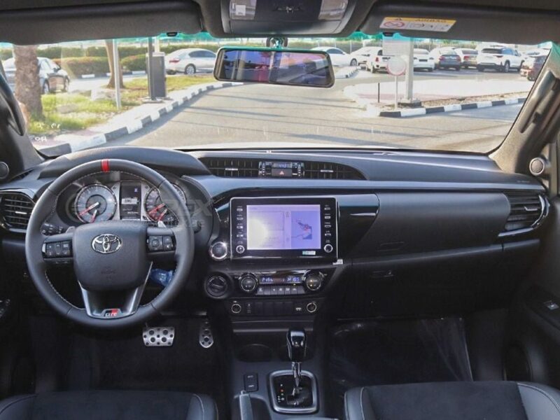 2026 Toyota Hilux DC GR-Sport 4.0 Litres 4 Cylinders Petrol Engine Black Pickup Truck GCC