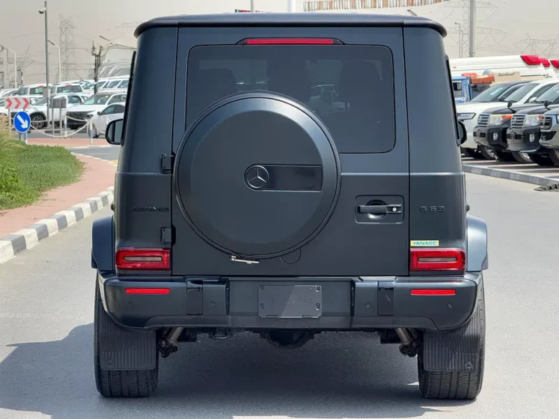 2022 Mercedes-Benz G-Class G 63 AMG 8 Cylinders Petrol Engine Black SUV AUCTION GRADE 4/B