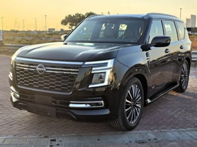 2026 Nissan Patrol LE PLATINUM CITY 3.5 Litres Twin Turbo V6 Petrol Engine Black Tan SUV