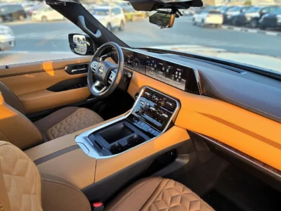 2026 Nissan Patrol LE PLATINUM CITY 3.5 Litres Twin Turbo V6 Petrol Engine Black Tan SUV