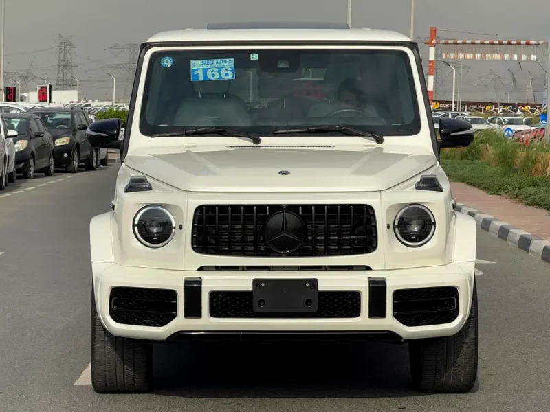 2021 Mercedes-Benz G-Class G 63 AMG 8 Cylinders Petrol Engine White SUV Neat and Clean Car