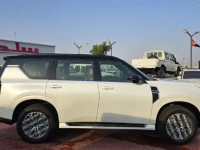 2026 Nissan Patrol Platinum SE 3.8L 6 Cylinders Petrol Engine White Red SUV GCC Specs