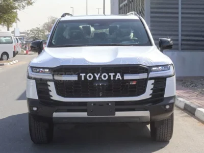 2026 Toyota Land Cruiser GR-Sport 3.3L Turbo Diesel 6 Cylinders Engine White Red SUV GCC Specs