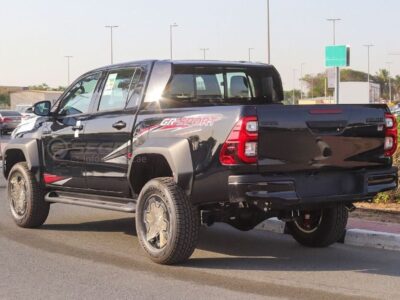 2026 Toyota Hilux DC GR-Sport 4.0 Litres 4 Cylinders Petrol Engine Black Pickup Truck GCC