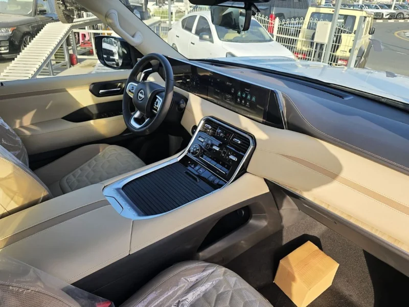 2025 Nissan Patrol LE PLATINUM CITY 3.5 Litres V6 Petrol Engine Black Beige SUV GCC Specs