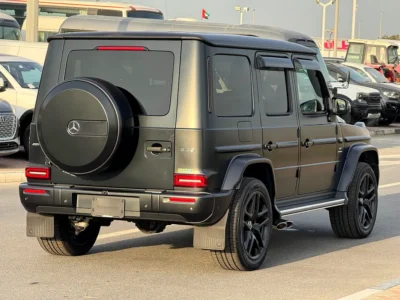 2025 Mercedes-Benz G-Class G 63 AMG 8 Cylinders Engine Black SUV Double Night PKG A22 Suspension
