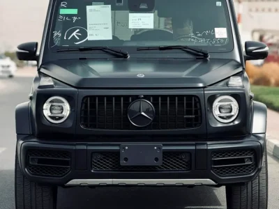 2022 Mercedes-Benz G-Class G 63 AMG 4.0L V8 Biturbo Petrol Engine Black Brown SUV