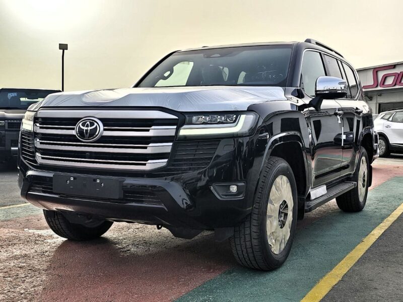 2026 Toyota Land Cruiser VX 3.3 Litres 6 Cylinders Diesel Engine Black SUV GCC Specs