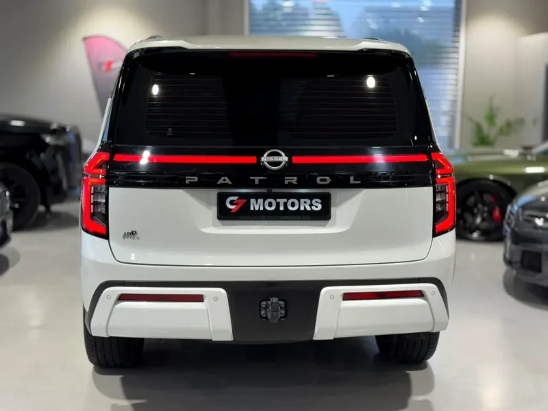 2025 Nissan Patrol SE Titanium 4.0 Liters 6 Cylinders Petrol Engine White Tan SUV GCC Specs