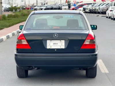 1997 Mercedes-Benz C-Class C200 4 Cylinders Petrol Engine Black Sedan 4 Auction Grade