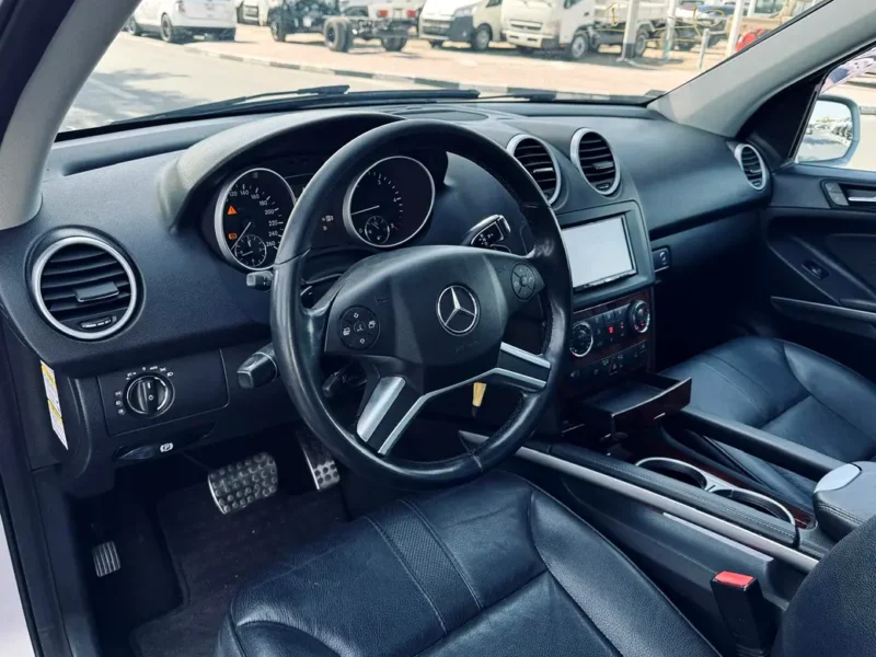 2010 Mercedes-Benz M-Class ML 350 6 Cylinders Petrol Engine Silver Black SUV CLEAN TITLE