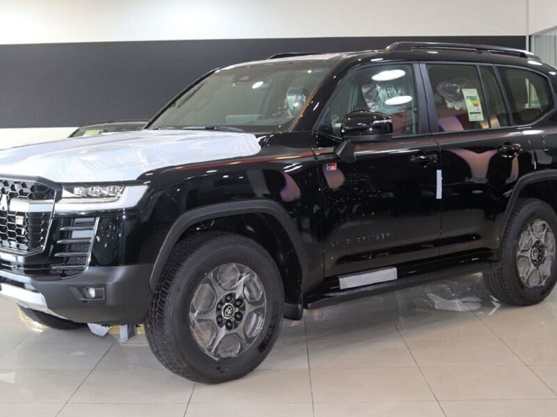 2026 Toyota Land Cruiser GR-Sport 3.3L Turbo Diesel 6 Cylinders Engine Black Red SUV GCC Specs