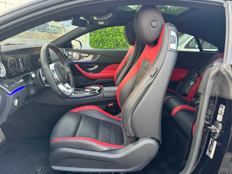2020 Mercedes-Benz E-Class E53 AMG 6 Cylinders Petrol Engine Black Red Coupe 4.5 Auction Grade