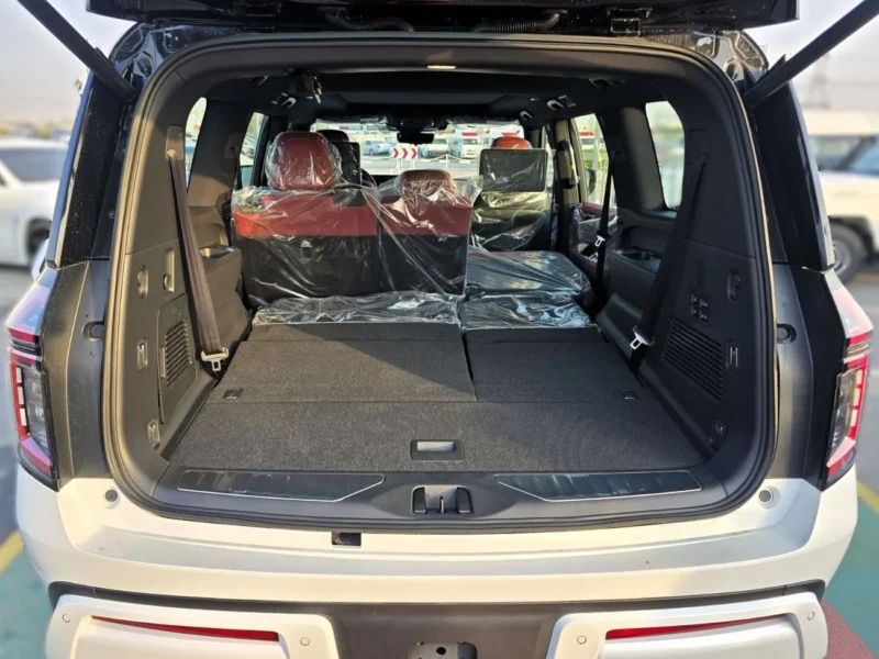 2026 Nissan Patrol Platinum SE 3.8L 6 Cylinders Petrol Engine White Red SUV GCC Specs