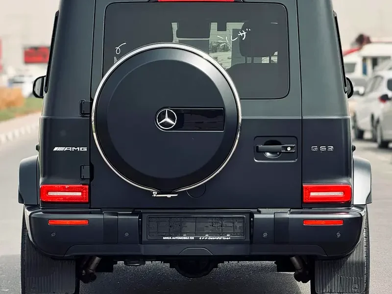 2022 Mercedes-Benz G-Class G 63 AMG 4.0L V8 Biturbo Petrol Engine Black Brown SUV